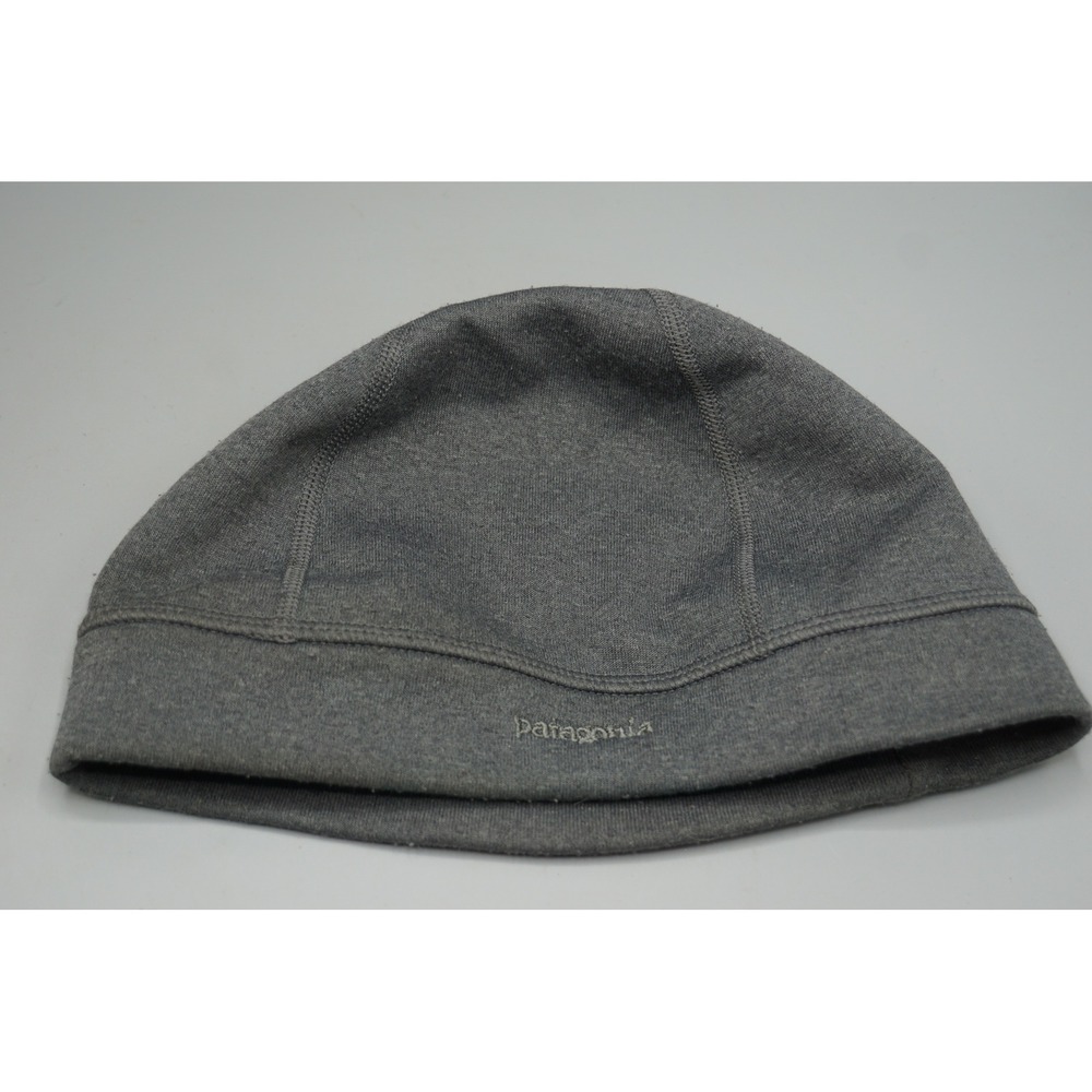 Patagonia Capilene 4 Expedition Weight Beanie Polartec Power Dry Grey